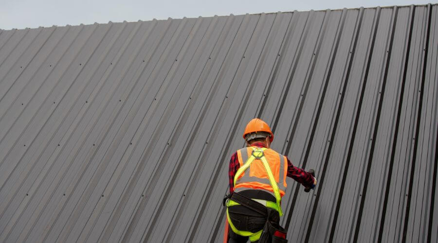 Professional metal roof installation services in West Lebanon, IN